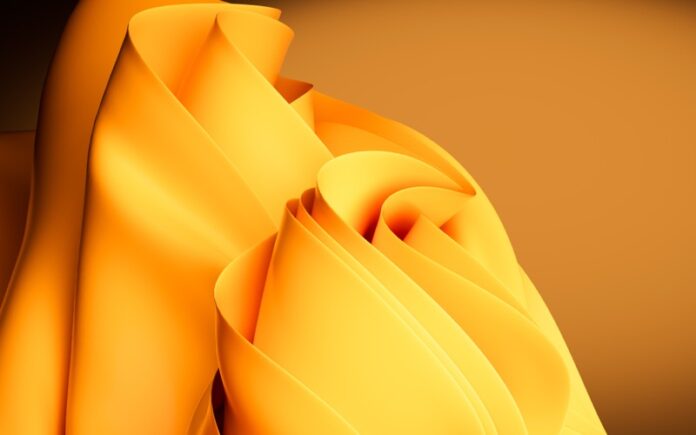 Abstract background with folded textile ruffle, abstract curves, fashion wallpaper, 3d rendering. TechForward-io-aws-reinvent-2025-announcements